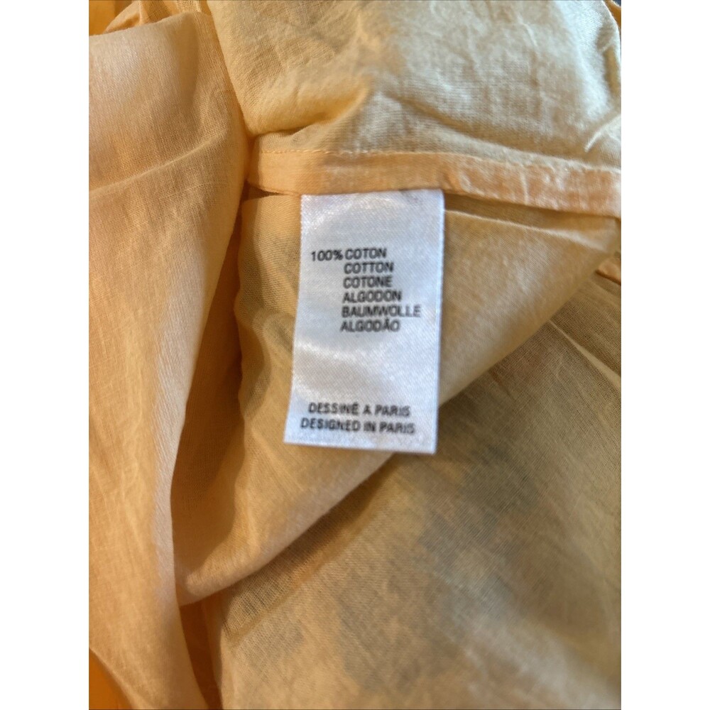 ANTIK BATIK Paolina Gathered Floral Cotton Long Sleeve Maxi Dress Size Small - Picture 7 of 8